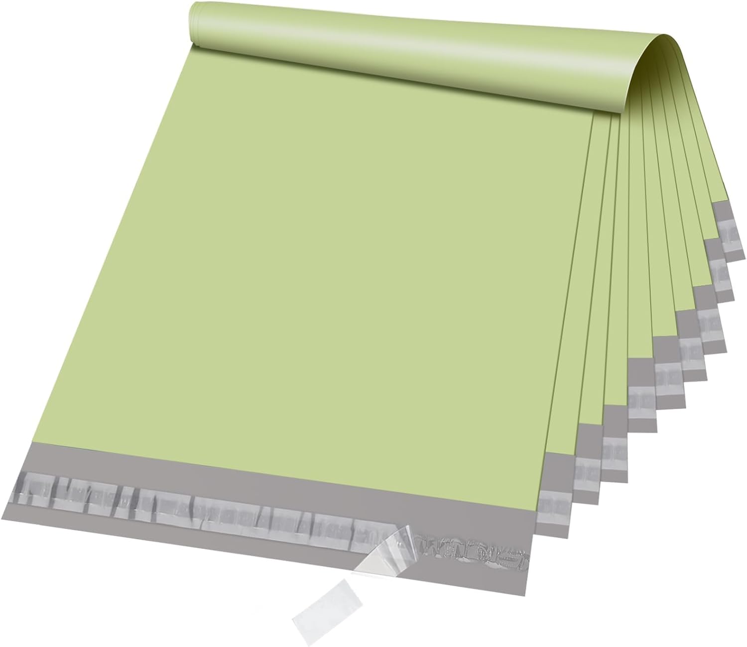 Metronic Poly Mailers 10X13 100PC, Avocado Green